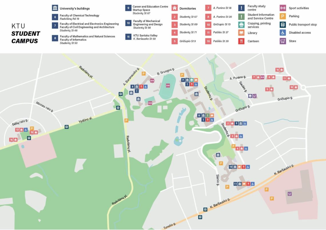 Ktu Layout Studies accessibility - Students | KTU