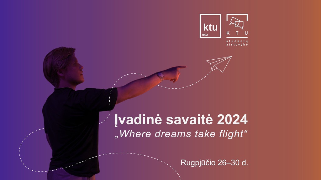 Welcome week 2024, „Where dreams take flight“, August 26-30