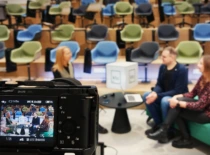 Filming 3 people