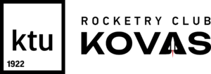 Black color text. In the middle text a rocket ship.