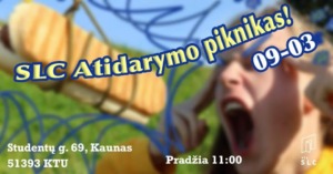 In the foreground, yellow and white text is outlined in blue. In the background, a young man is screaming,